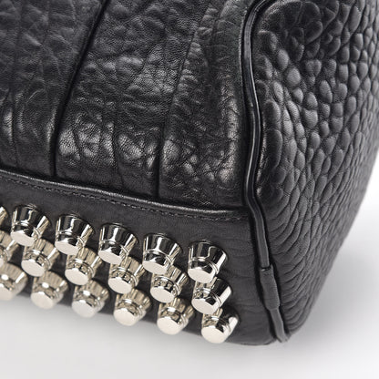 Alexander Wang Pebbled Lambskin Mini Rockie Black Rhodium Hardware 12 of 12