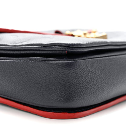 Louis Vuitton Empreinte Pochette Metis Marine Rouge 10 of 13