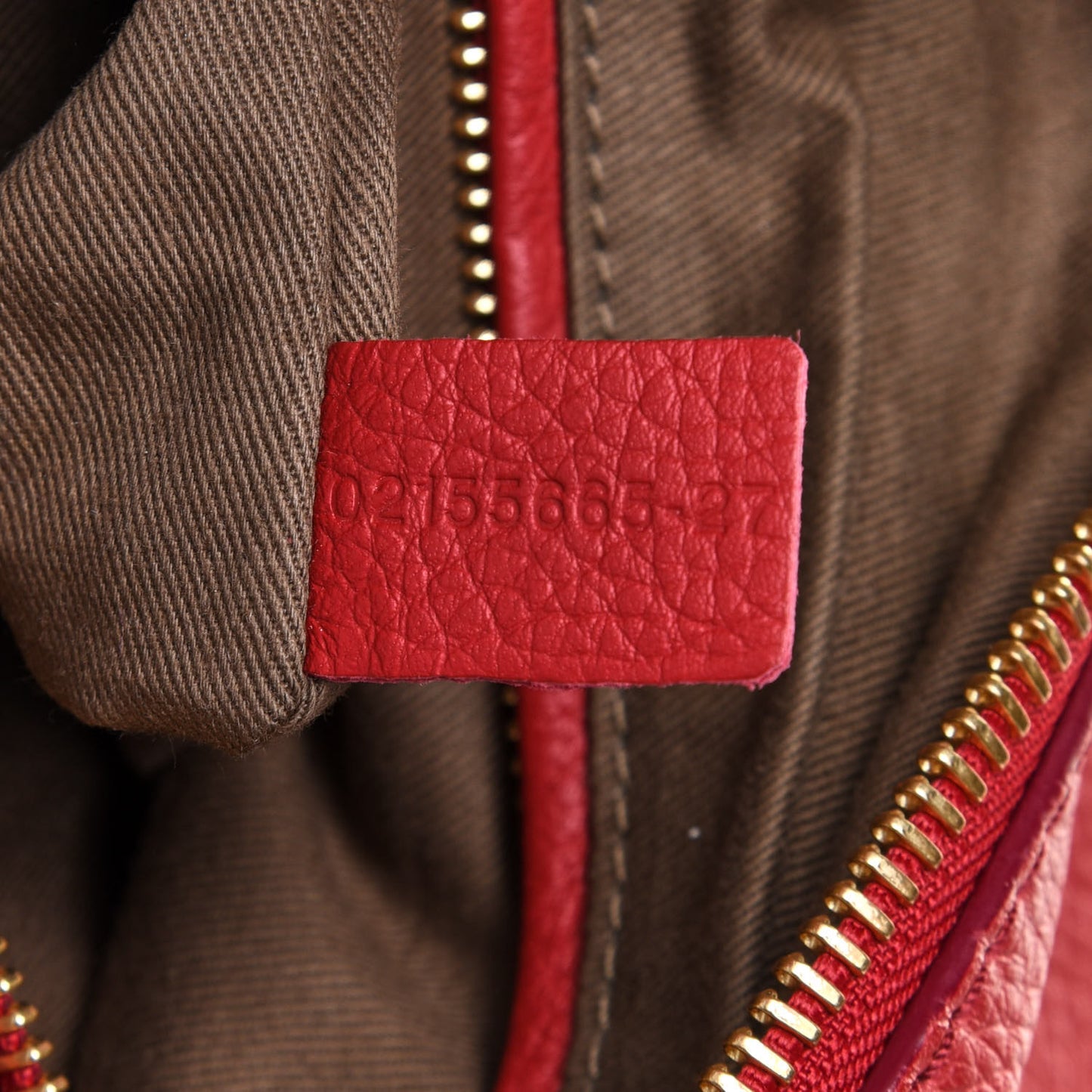 Calfskin Medium Marcie Satchel Acerola