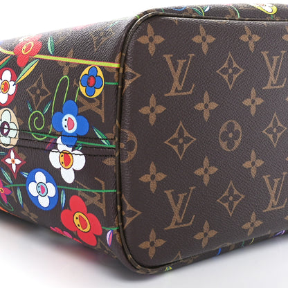 Louis Vuitton LV X TM Monogram Flowers Neverfull MM 9 of 11