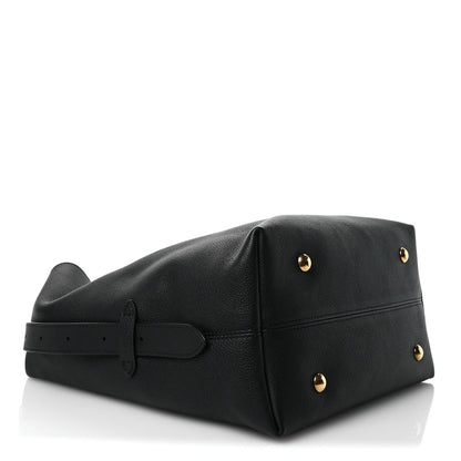 Louis Vuitton Grained Calfskin Low Key Hobo MM Black 5 of 11