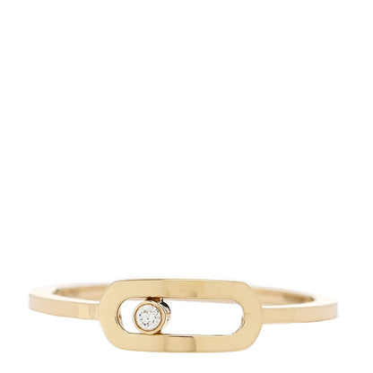 Messika 18K Yellow Gold Diamond Move Uno Ring 52 6 1 of 7