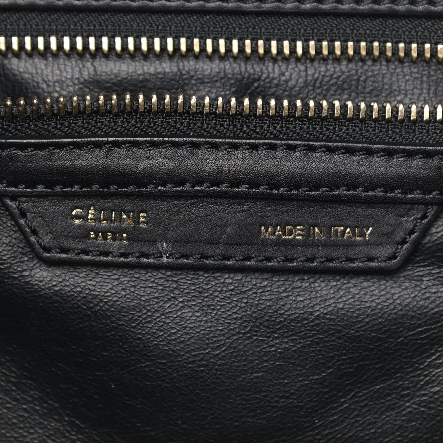 Smooth Calfskin Mini Bi-Color Luggage Forest Black