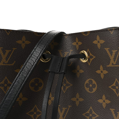 Louis Vuitton Monogram Neonoe MM Black 7 of 13