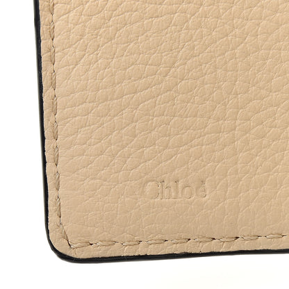 Chloe Grained Calfskin Marcie Square Wallet Blondie Beige 7 of 9