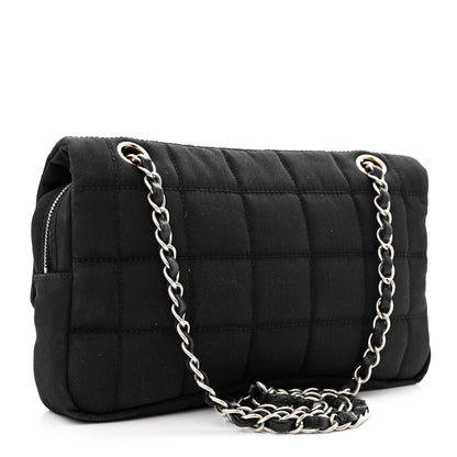 Chanel Nylon Square Quilted Flap Black 3 of 10