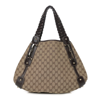 Gucci Monogram Medium Pelham Shoulder Bag Dark Brown 1 of 9