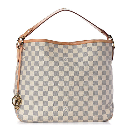 Louis Vuitton Damier Azur Delightful PM Rose Ballerine 1 of 11