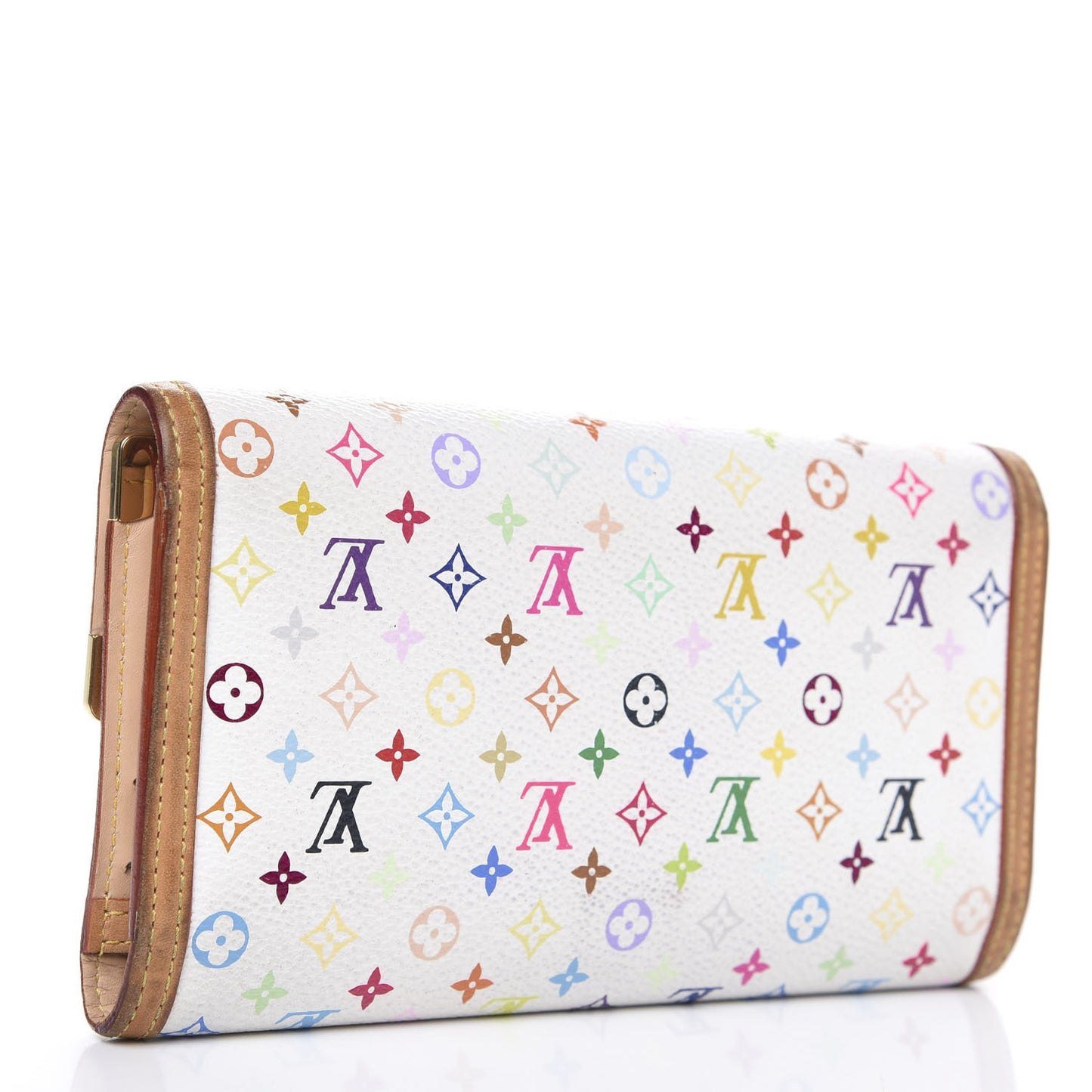 Monogram Multicolor Porte Tresor International Wallet White