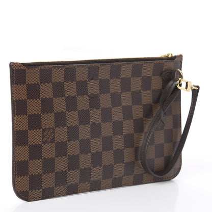 Louis Vuitton Damier Ebene Neverfull MM GM Pochette 2 of 6