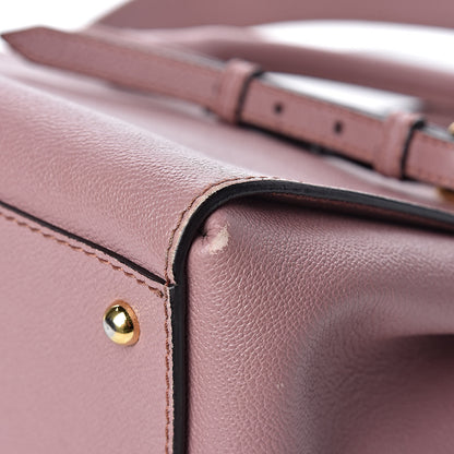 Burberry Soft Grain Calfskin Small Buckle Tote Dusty Pink 12 of 15