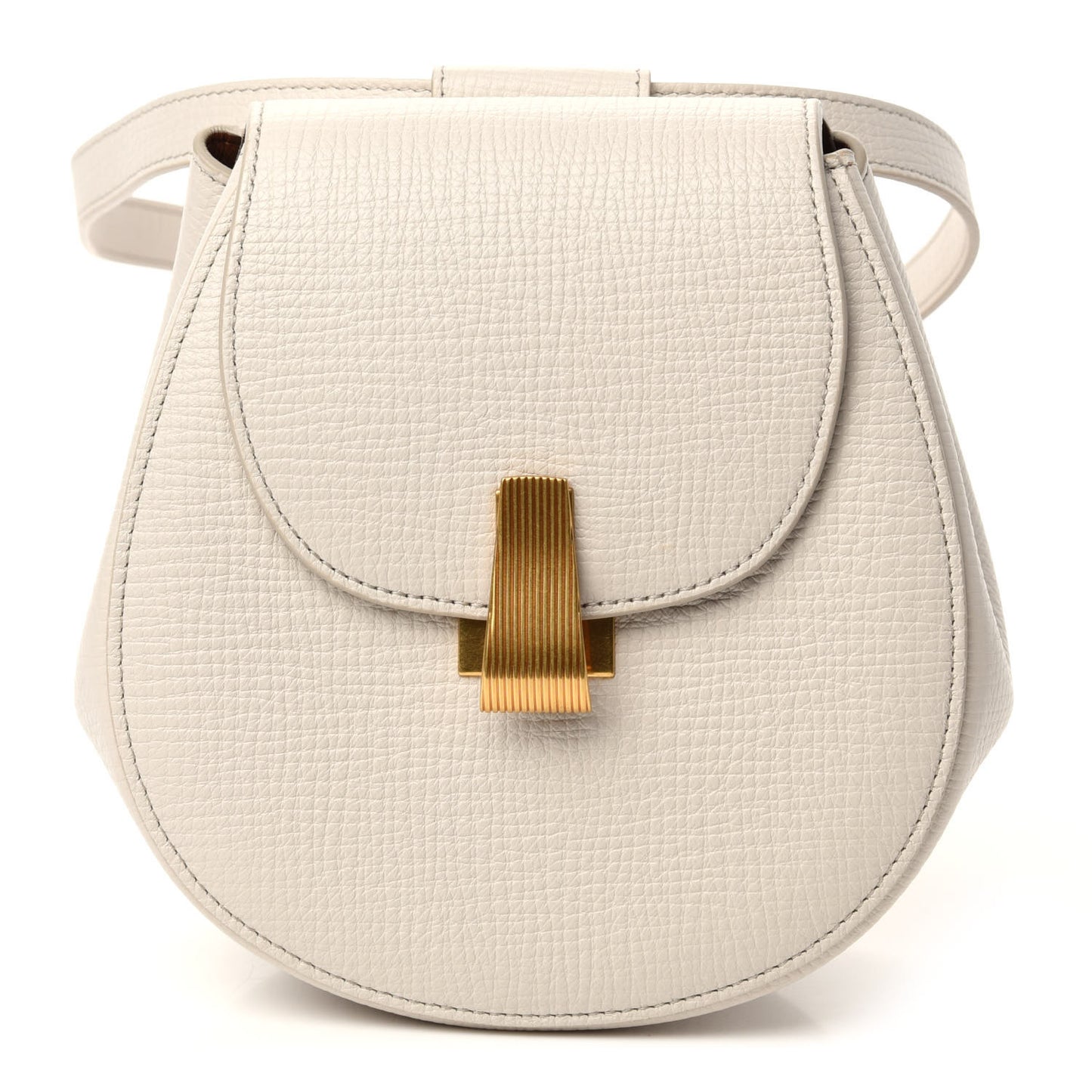 Palmellato Calfskin Rounded Belt Bag Plaster