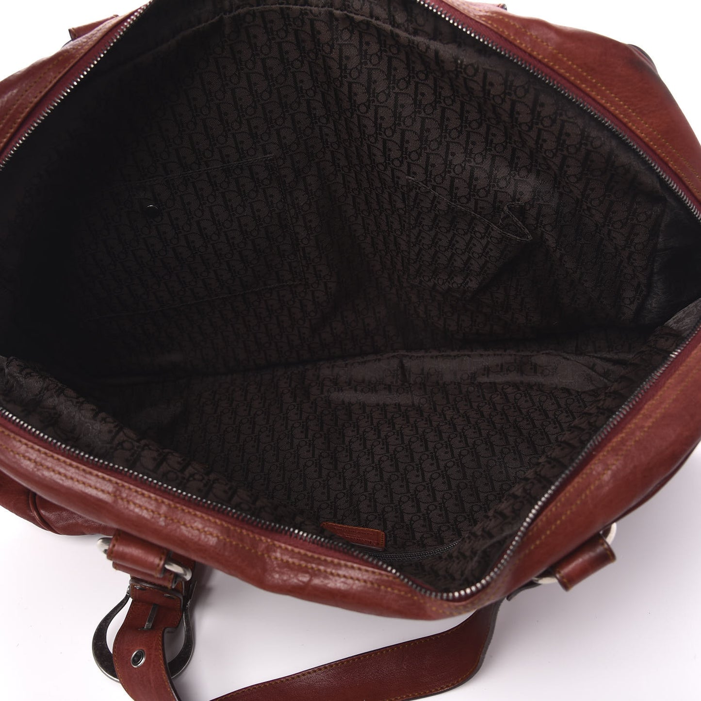 Calfskin Medium Gaucho Double Saddle Bag Red