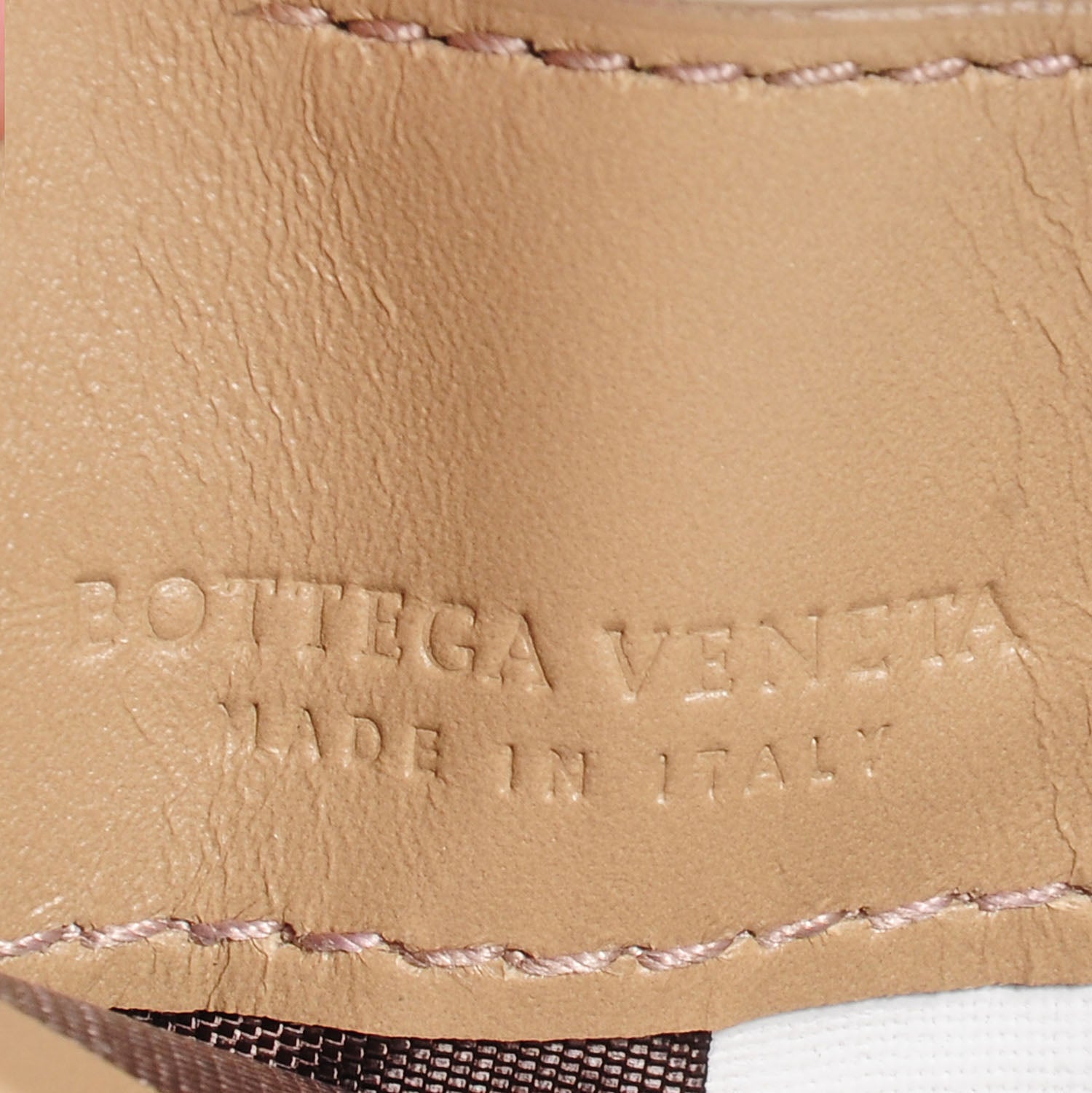 Bottega Veneta Nappa Intrecciato VN Card Case Beige Walnut 7 of 9