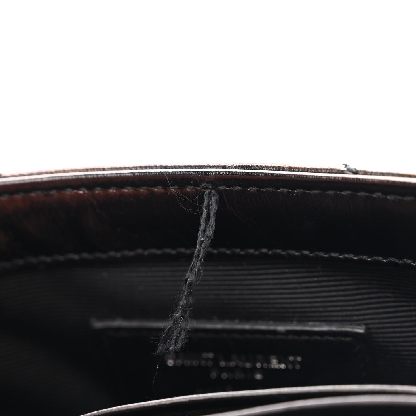 Calfskin Matelassé Monogram Classic Baby Punk Chain Bag Black