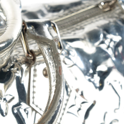 Louis Vuitton Monogram Miroir Speedy 30 Silver 10 of 12