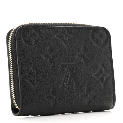 Louis Vuitton Empreinte Zippy Coin Purse Black 3 of 7