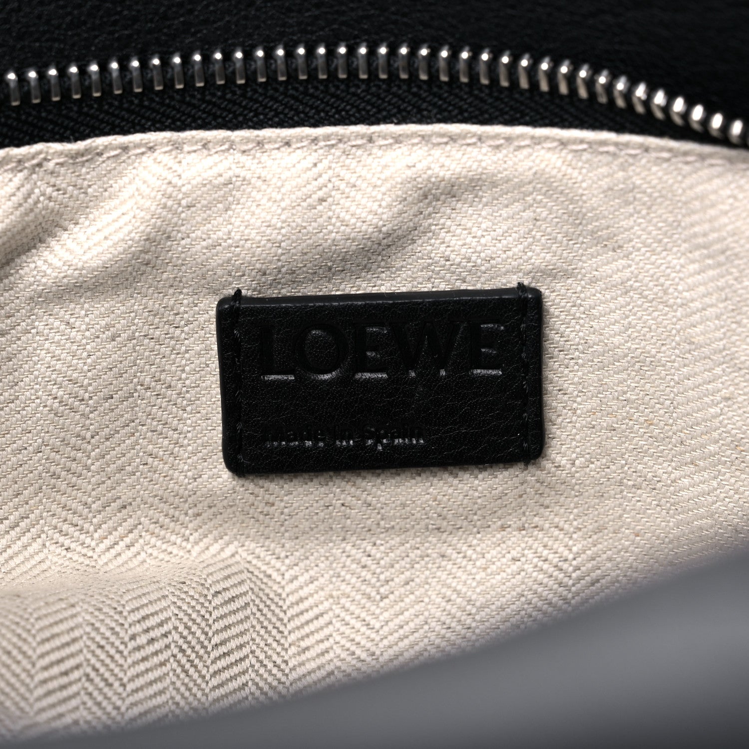 Loewe Calfskin Medium Puzzle Bag Black 6 of 10