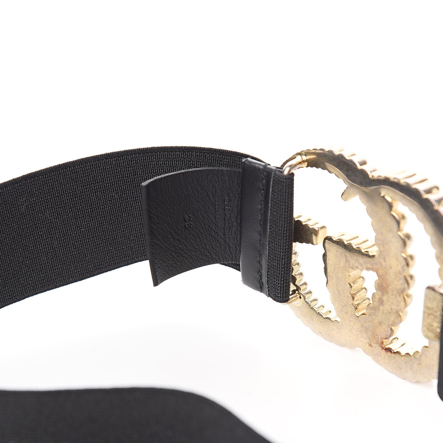 Gucci Canvas Torchon Double G Belt Black 5 of 5