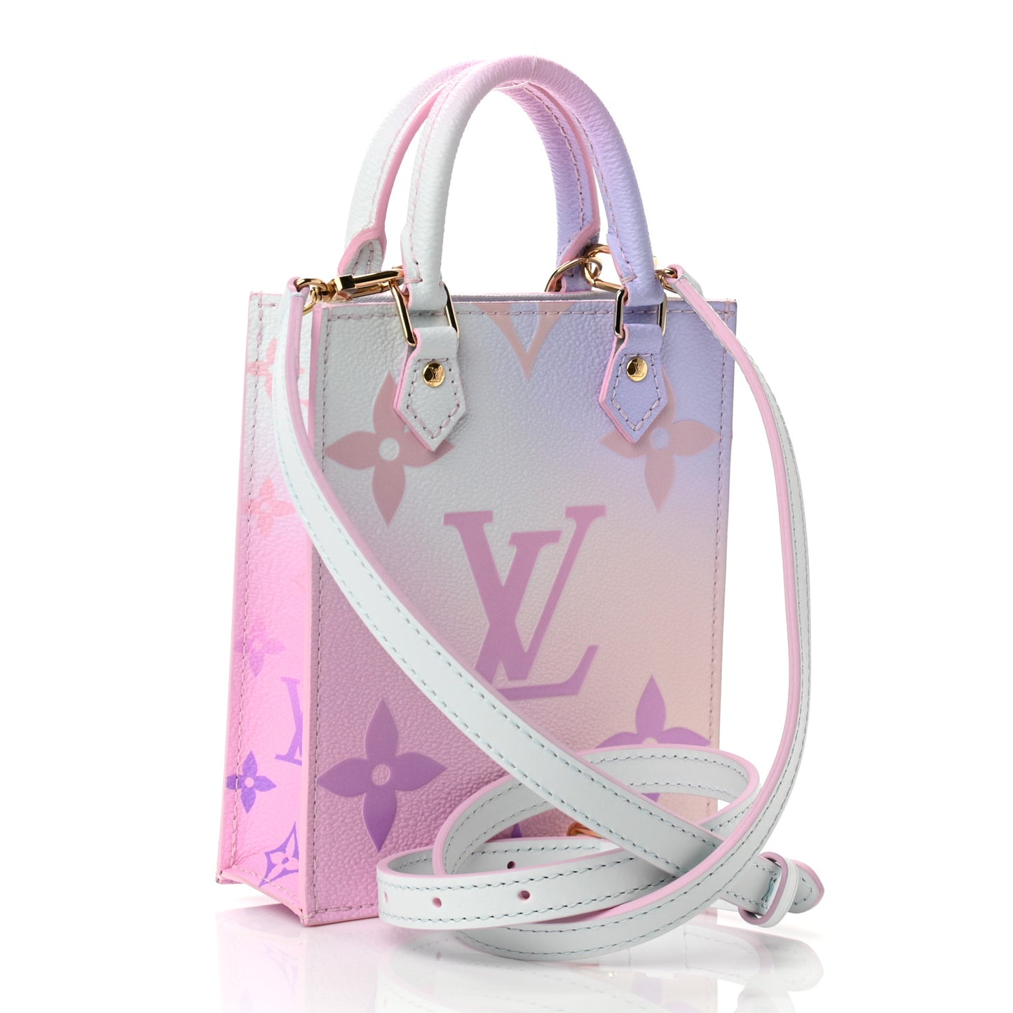 Monogram Giant Spring In The City Petit Sac Plat Sunrise Pastel
