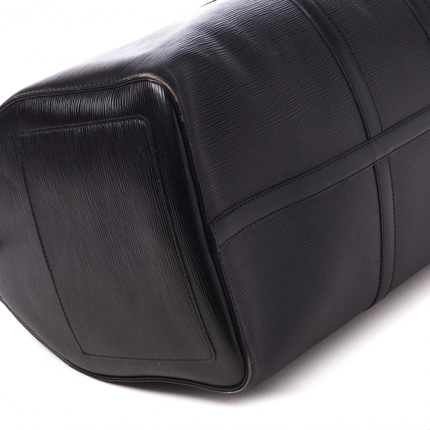 Louis Vuitton Epi Keepall 55 Black 5 of 10