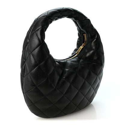 Saint Laurent Lambskin Quilted Icarino Bag Black 3 of 9