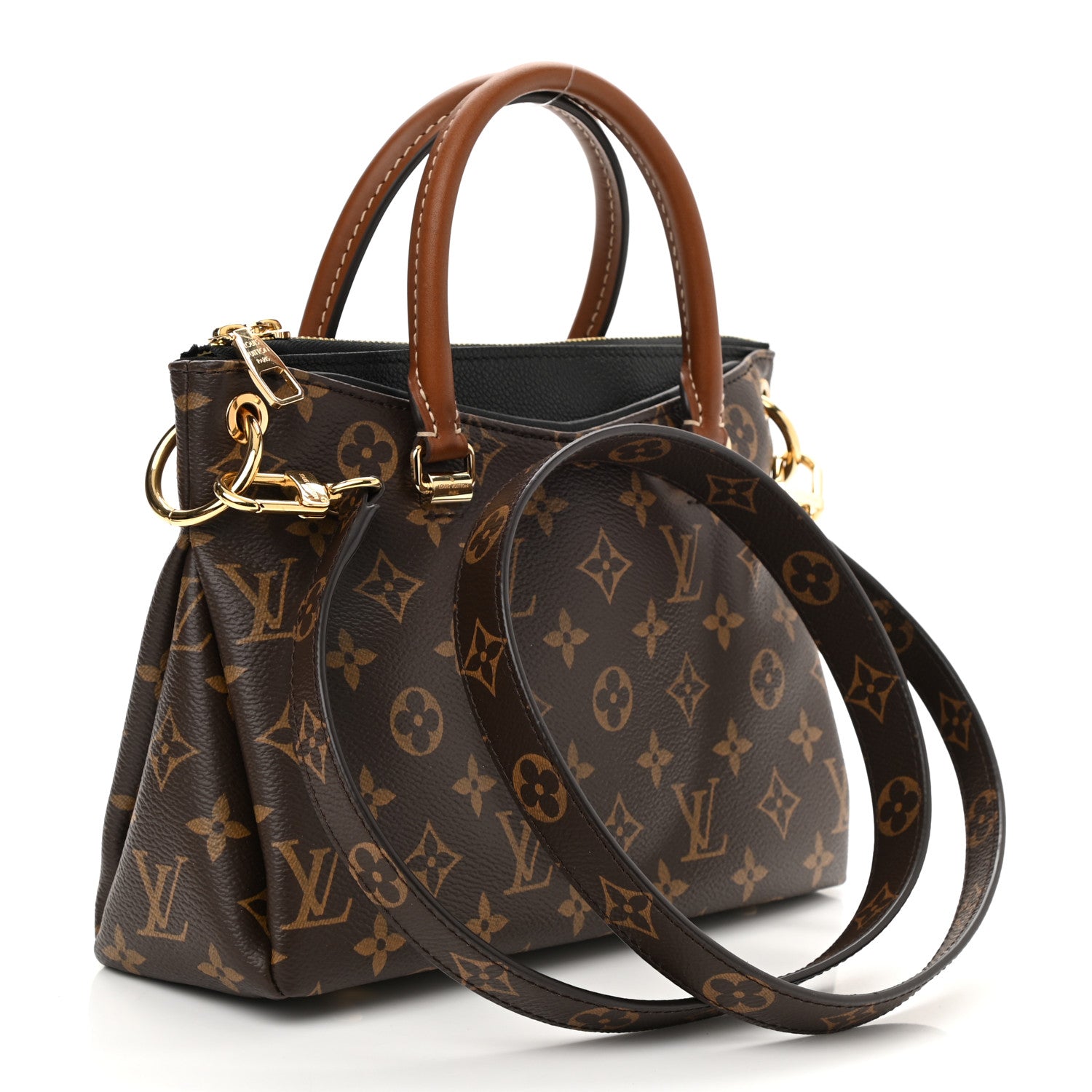 Louis Vuitton Monogram Pallas BB Black 3 of 7