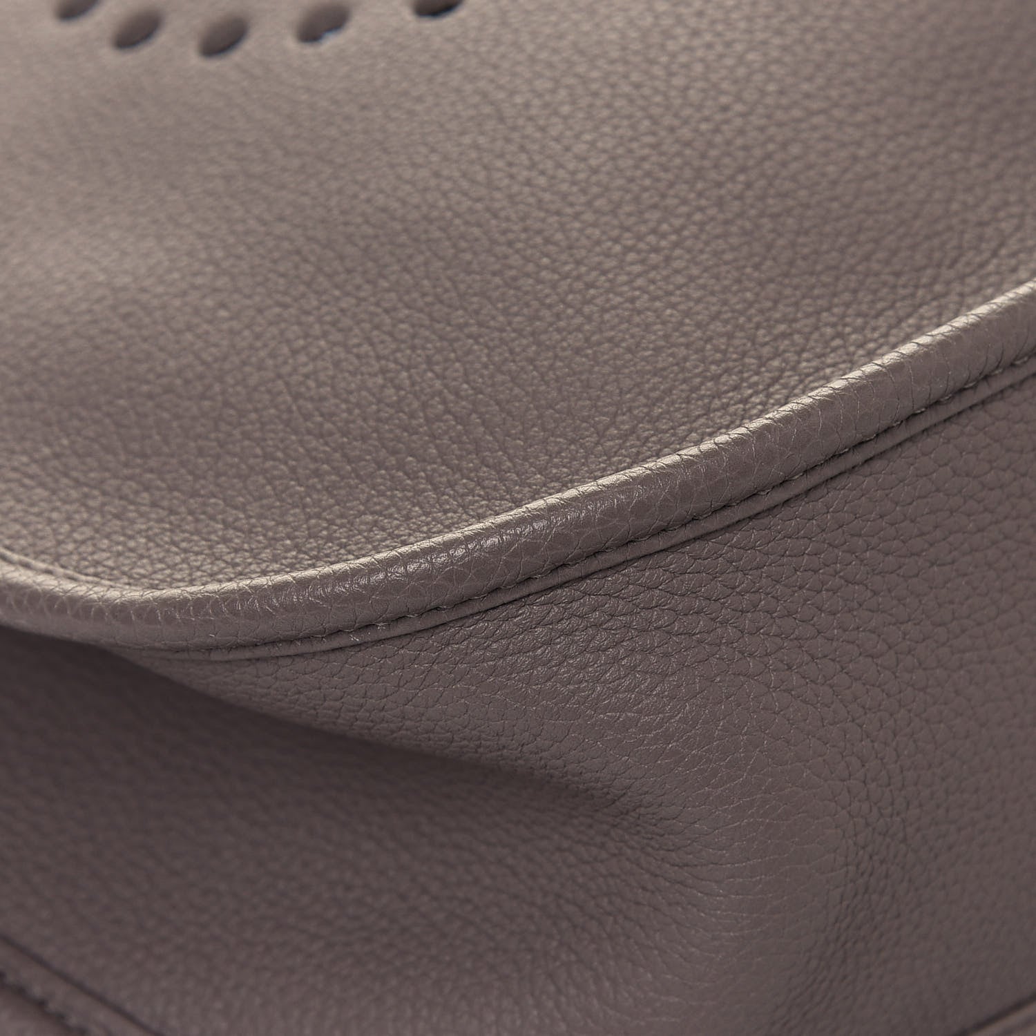 Hermes Taurillon Clemence Evelyne III GM Gris Asphalte 9 of 12