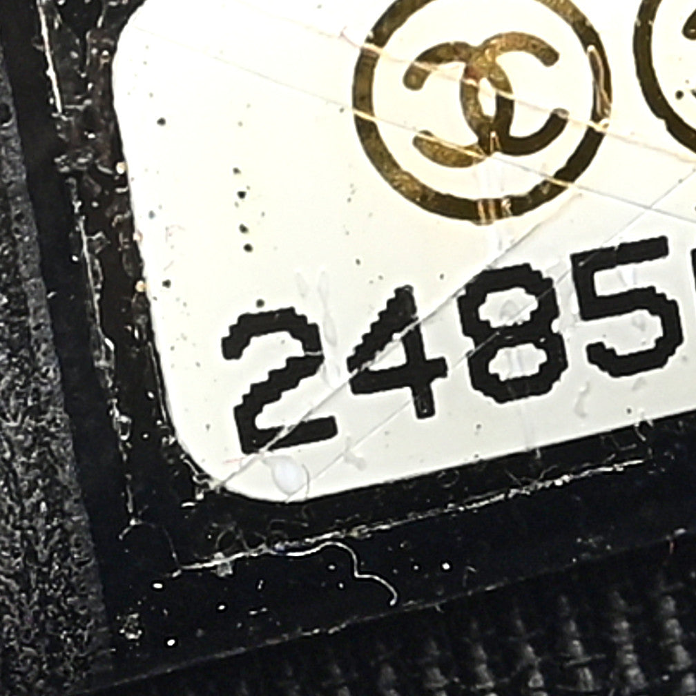 Chanel Caviar Quilted Zip Around Classic Coin Purse Black 7 of 8