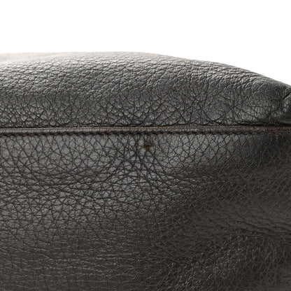Gucci Deerskin Large Hip Bamboo Hobo Dark Cocoa 12 of 28