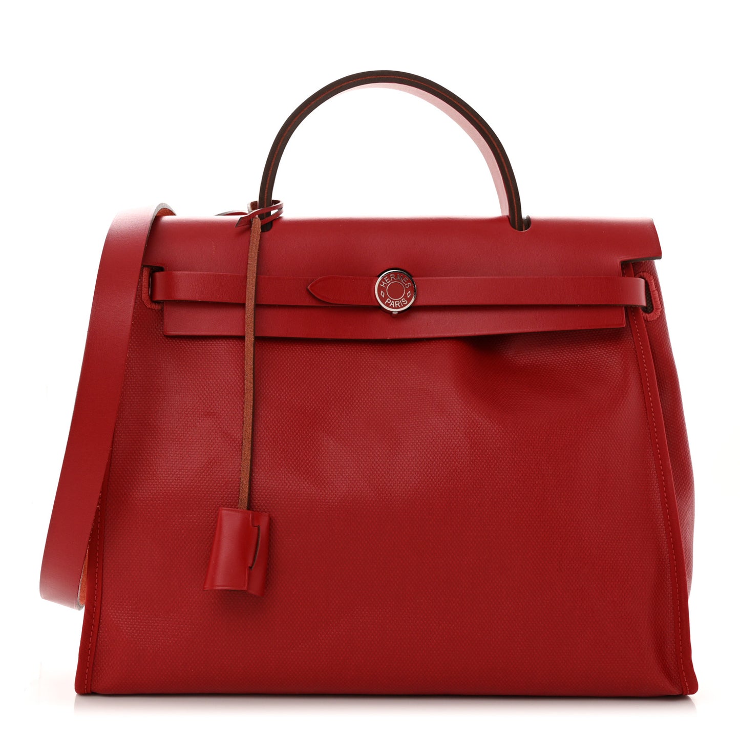 Toile H Berline Vache Hunter Herbag Zip PM 31 Rouge Piment Ecru