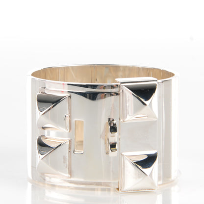 Hermes Sterling Silver Collier De Chien Bracelet SH 4 of 8