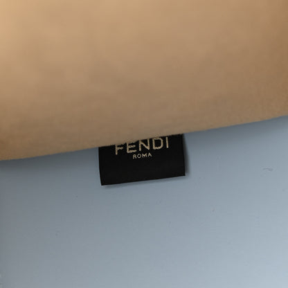 Fendi Vitello King Plexiglass Logo Embossed Medium Fendi Sunshine Shopper Tote Azzurro Baby 6 of 14