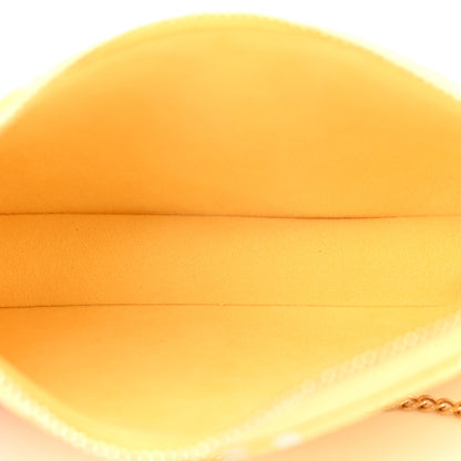 Louis Vuitton Empreinte Monogram Mini Pochette Accessories Lemon Curd Yellow 5 of 6