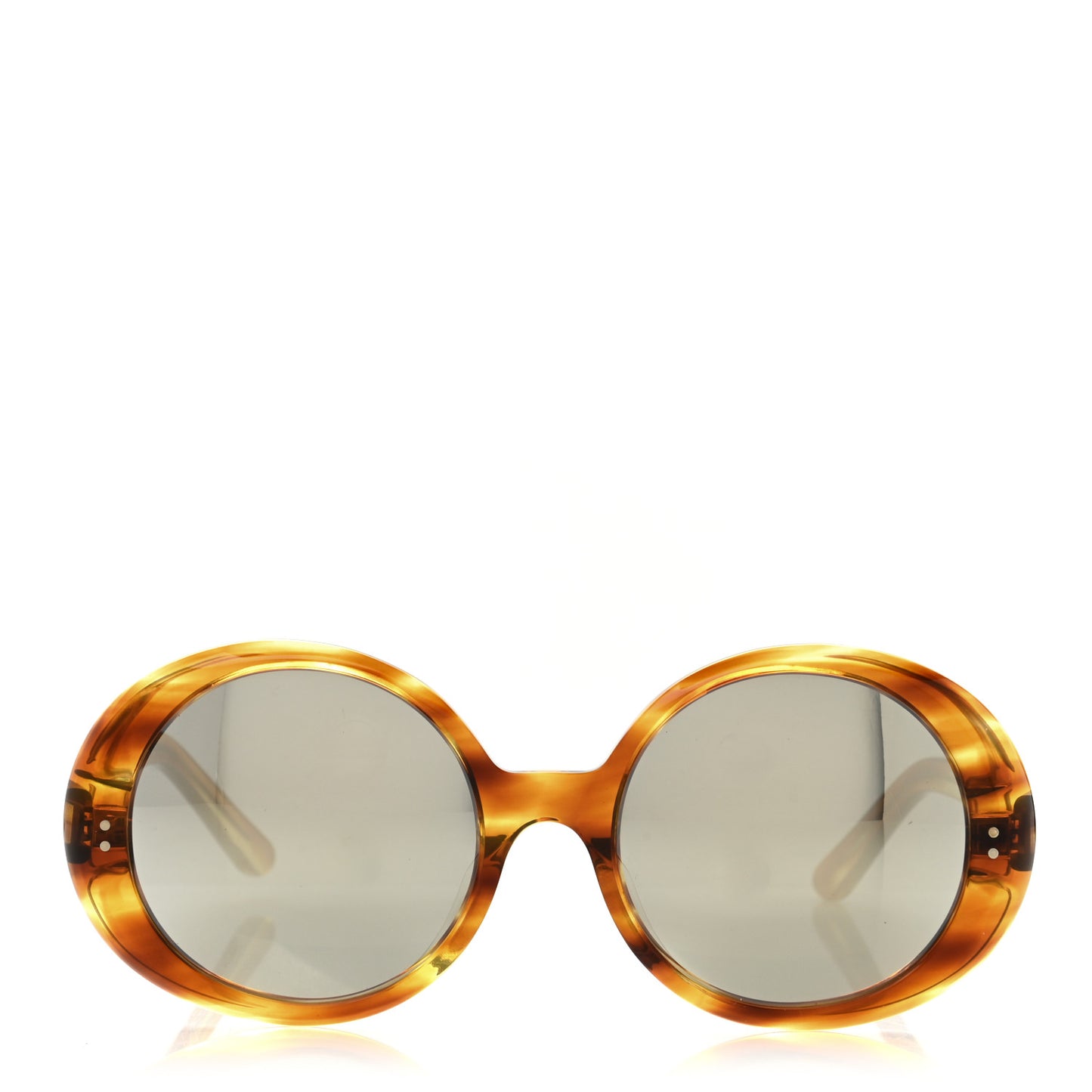 Acetate Polarized Oval Sunglasses CL 40065 Brown