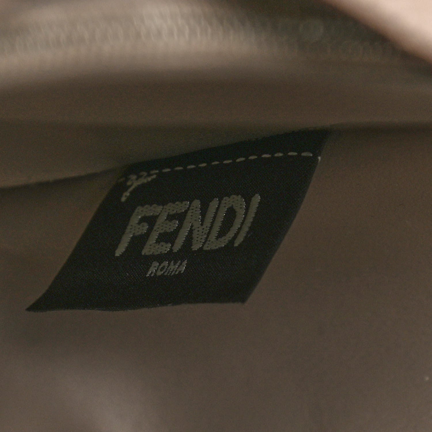 Fendi Vitello Lace Up 2Jours Tote Tortora Ceruleo 6 of 11