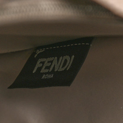 Fendi Vitello Lace Up 2Jours Tote Tortora Ceruleo 6 of 11