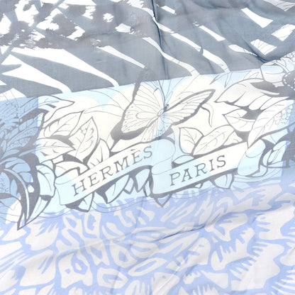 Hermes Silk Mousseline Jungle Love au Tampon Scarf 140 2 of 3