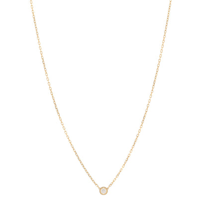 Cartier 18K Yellow Gold Diamond SM D'Amour Pendant Necklace 1 of 5