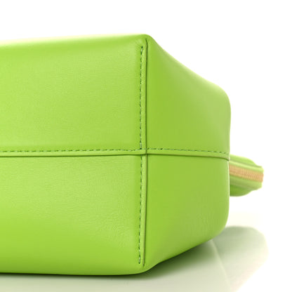 Mansur Gavriel Smooth Calfskin M Frame Bag Electric Lime 9 of 9