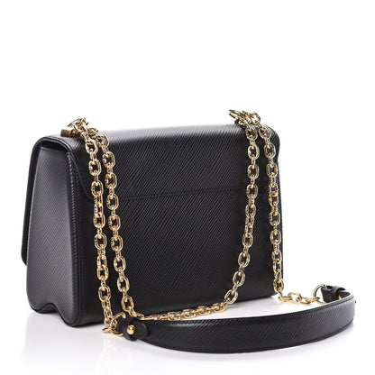 Louis Vuitton Epi Twist Shoulder Bag MM Black 3 of 8