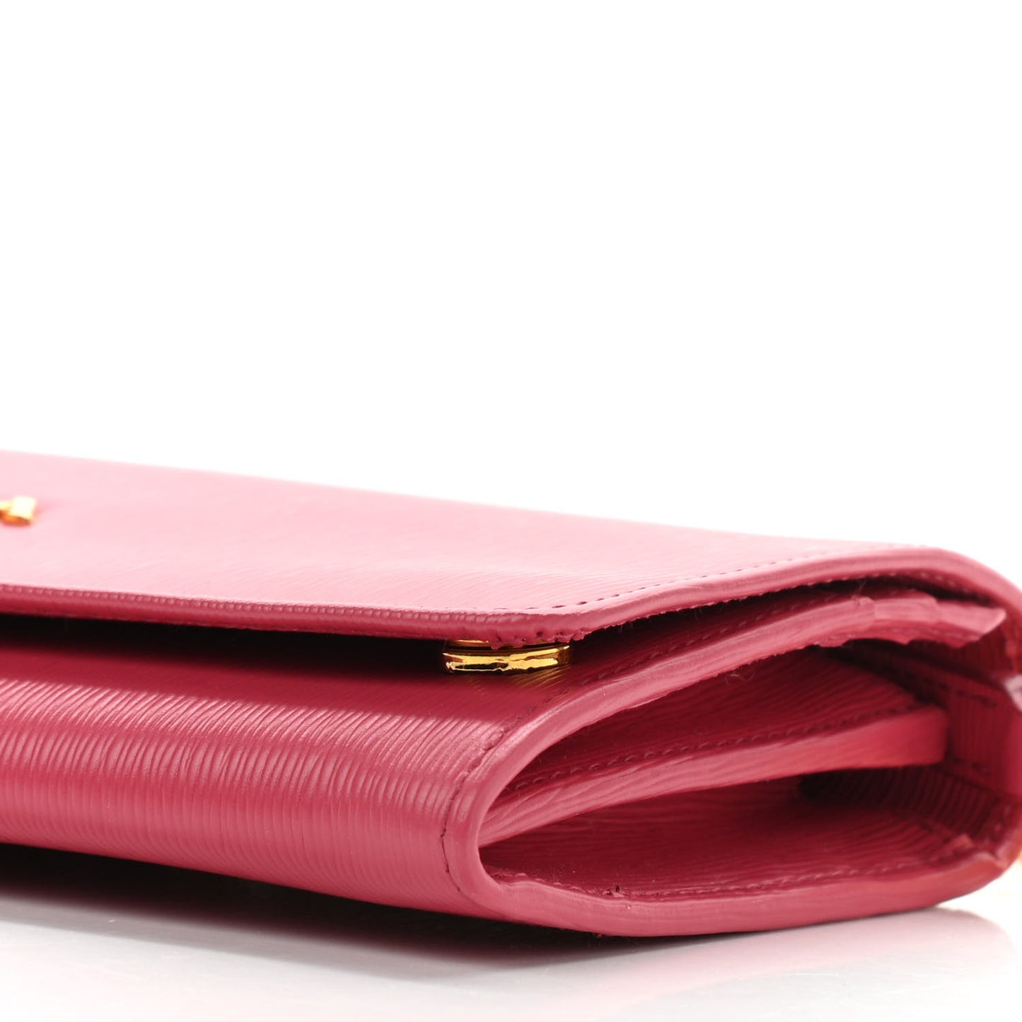 Vitello Move Metal Oro Chain Wallet Peonia