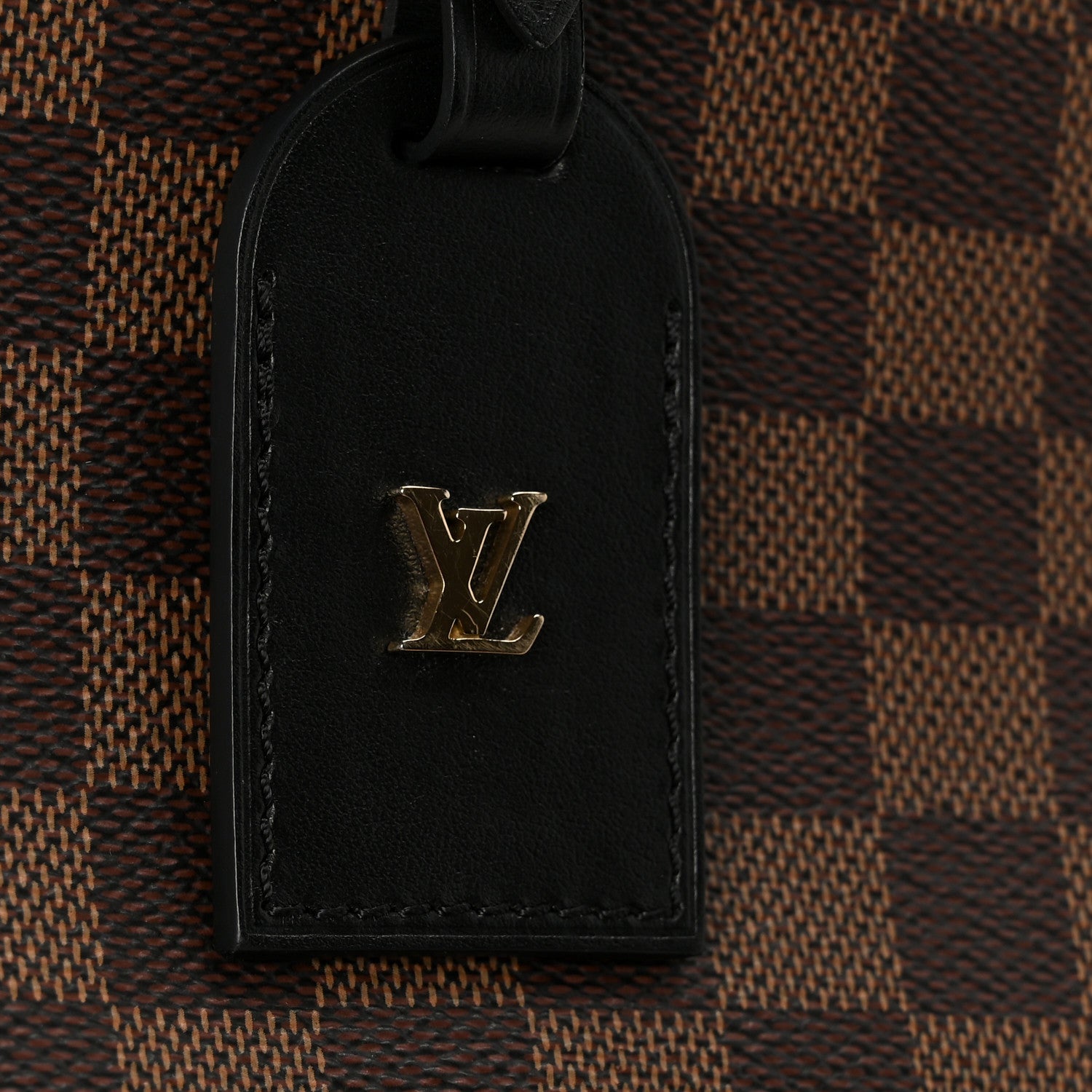 Louis Vuitton Damier Ebene Odeon PM Black 6 of 10