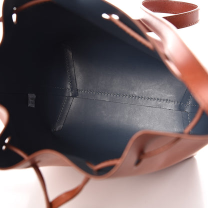 Mansur Gavriel Calfskin Mini Bucket Bag Saddle 5 of 13