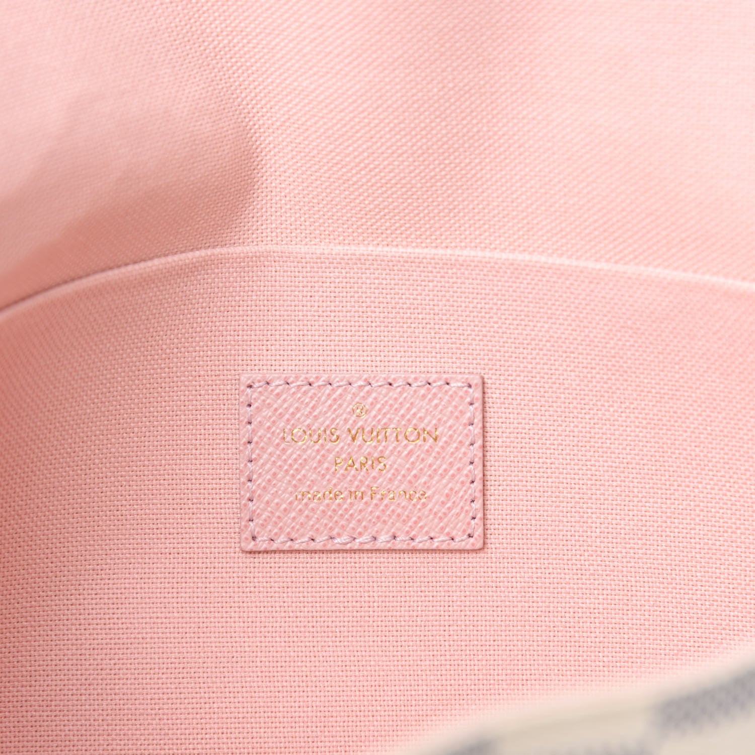 Louis Vuitton Damier Azur Pochette Felicie Chain Wallet Rose Ballerine 14 of 16