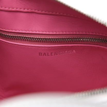 Balenciaga Calfskin S Triangle Duffle White 7 of 13