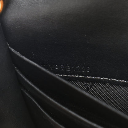 Burberry Vintage Check Henley Wallet On Chain Black 8 of 11