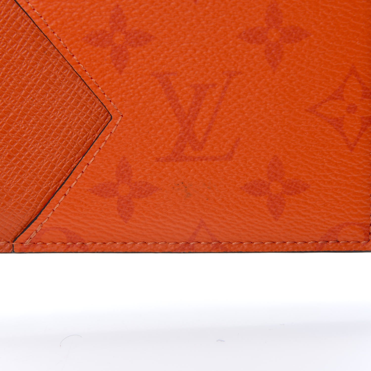Louis Vuitton Taigarama Coin Card Holder Orange 8 of 8