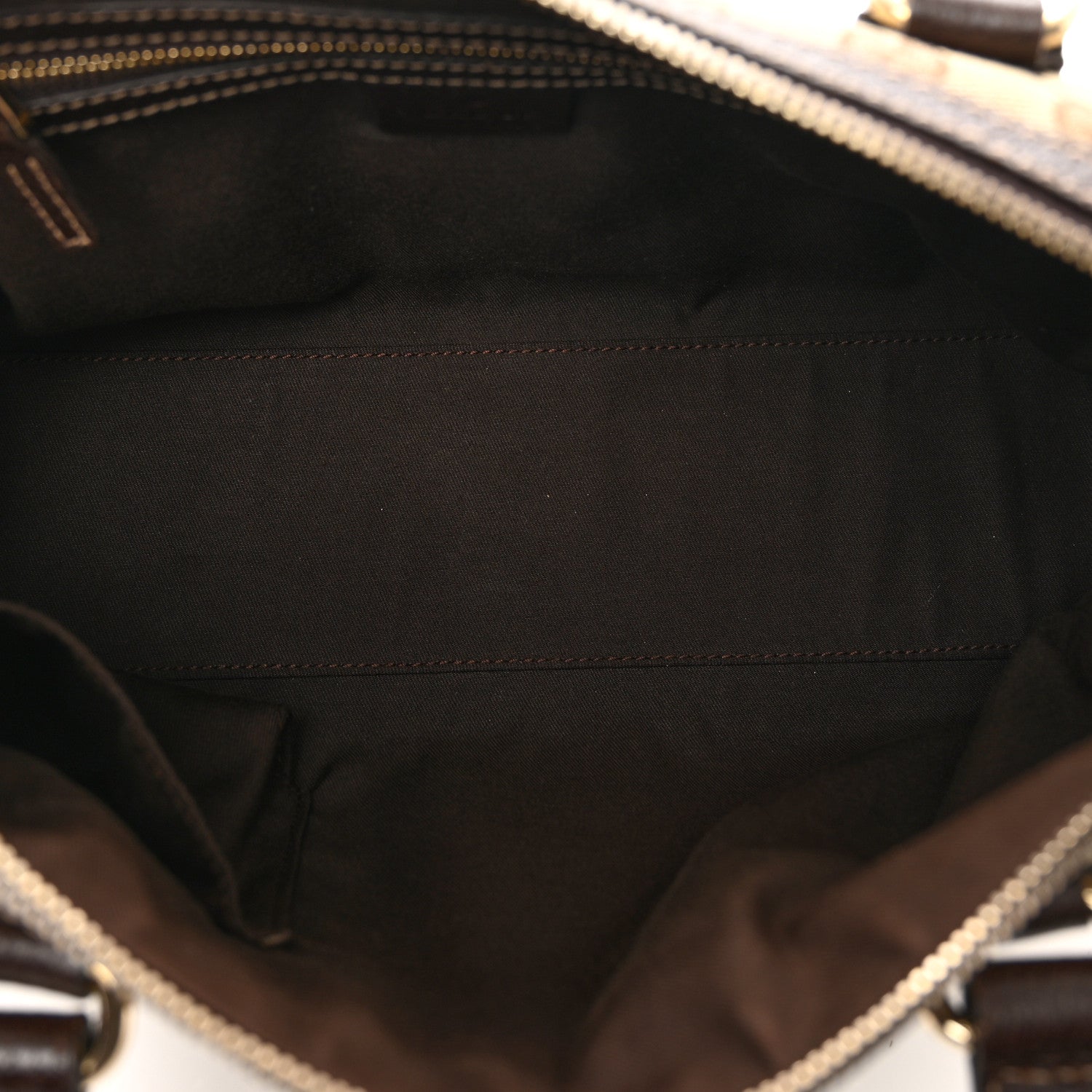 Gucci Monogram Small Charmy Boston Dark Brown 6 of 13