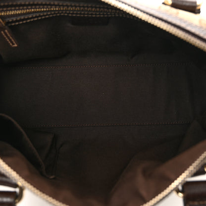 Gucci Monogram Small Charmy Boston Dark Brown 6 of 13